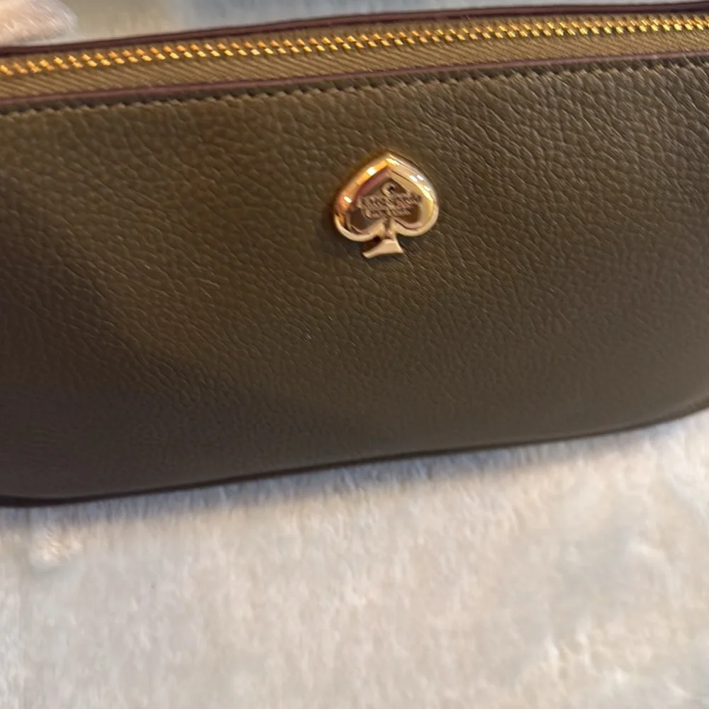 kate spade Pebbled Leather-Kayla Convertible Wristlet - Picture 6 of 13